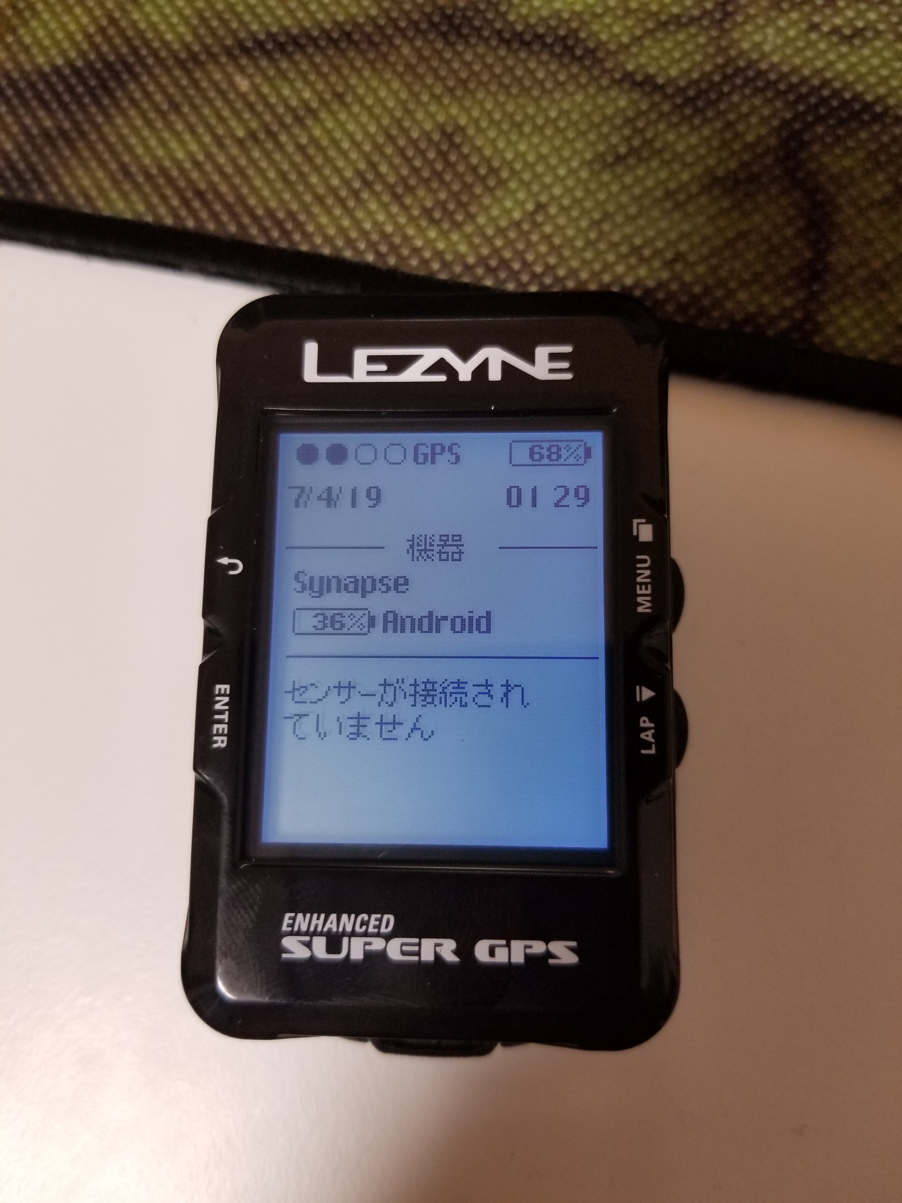 海外輸入品日本語化 Lezyne (レザイン ) コスパ最高サイコン Super GPS 